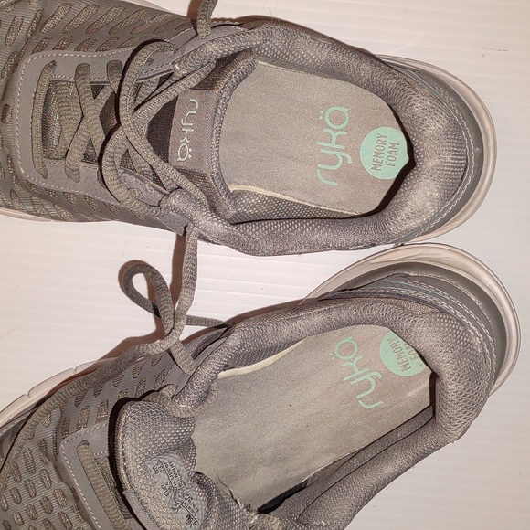 GreyUsed👣 ryka Memory Foam Fashion Sneakers Used Flex Sole - Picture 4 of 17